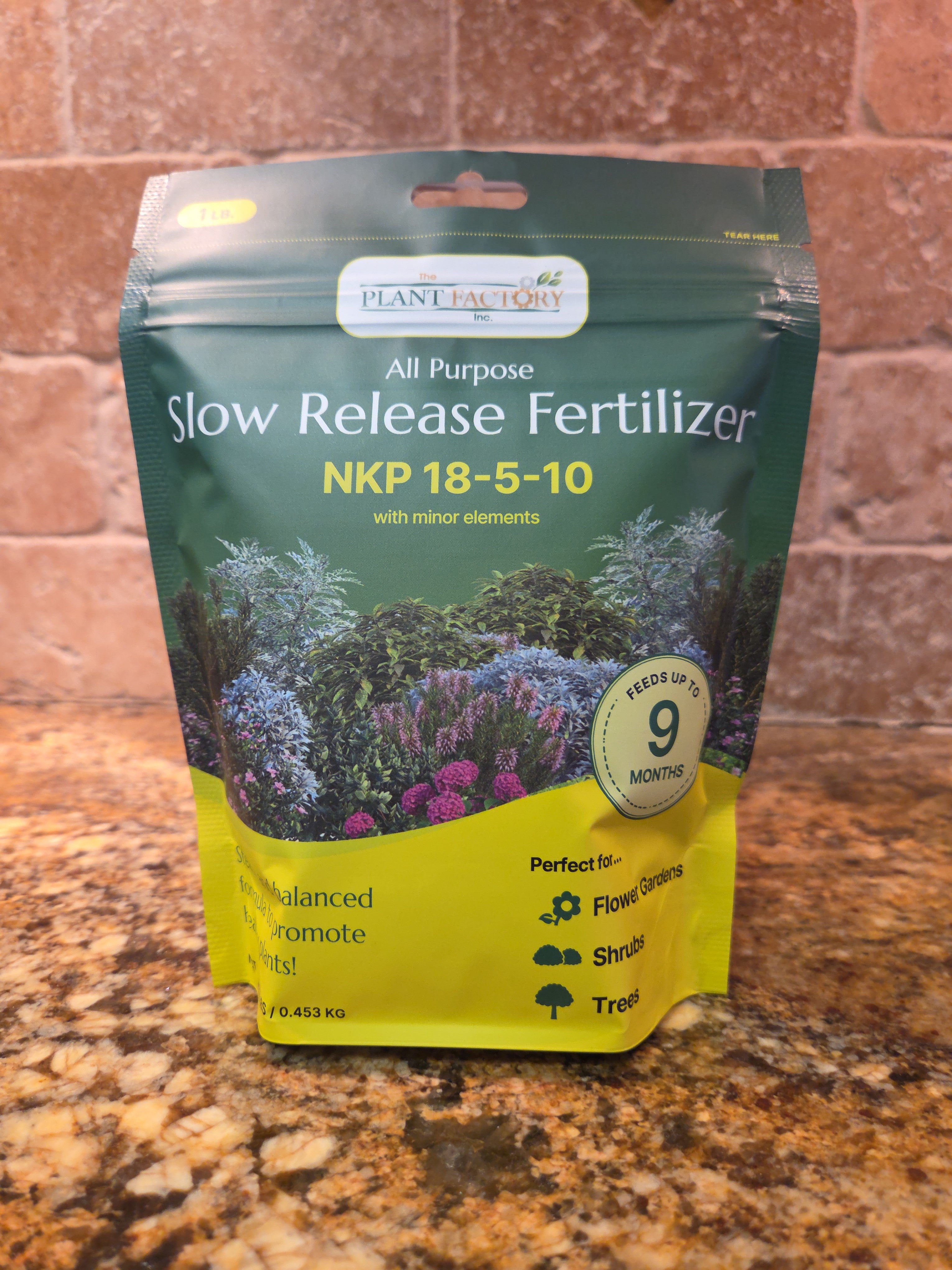 SR-18-5-10 Slow Release Fertilizer + Minor Elements – Plant Factory Direct