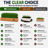Self Watering Cat Grass Kit. The Easiest Way to Grow Cat Grass.