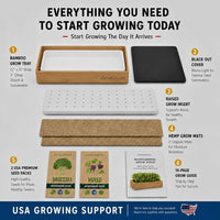 Microgreens Growing Kit Self Watering
