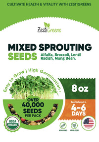 Mixed Sprouting Seeds Organic